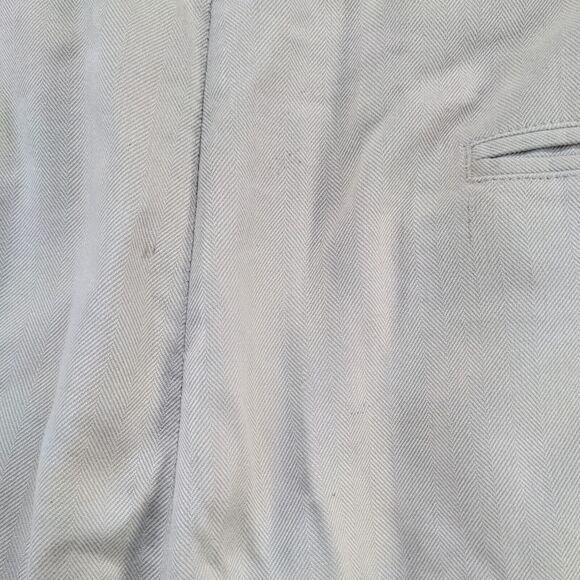 Jamaica Jaxx Mens Silk Chino Shorts Tan Size 40 Slash Pockets - Picture 11 of 13